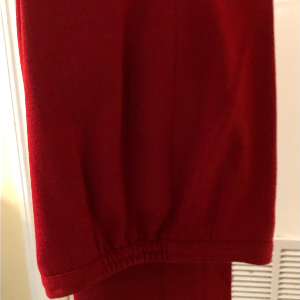 Beautiful Red Wool Slacks - Picture 4 of 4